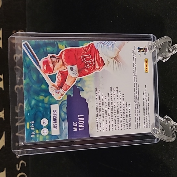 MLB Diamond Kings Artist Palette 2 card set - Picture 5 of 5